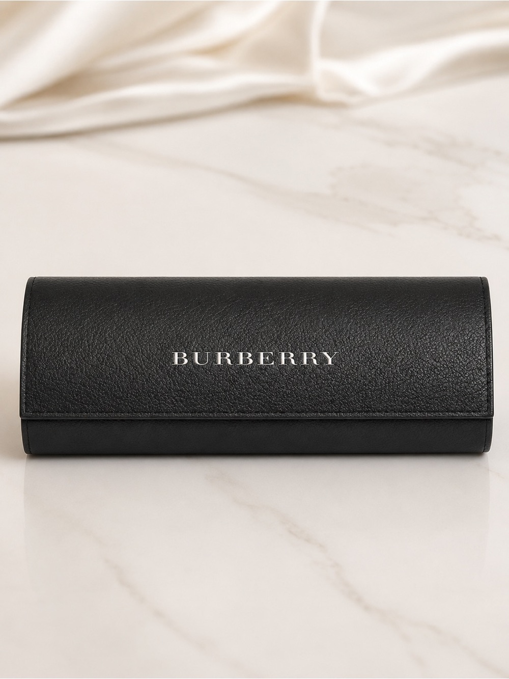 Burberry Black Eyeglasses Case Sunglasses Hard Case Authentic